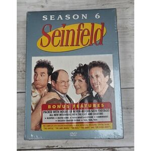 Seinfeld Season 6 Complete TV Series DVD Set NEW Factory Sealed